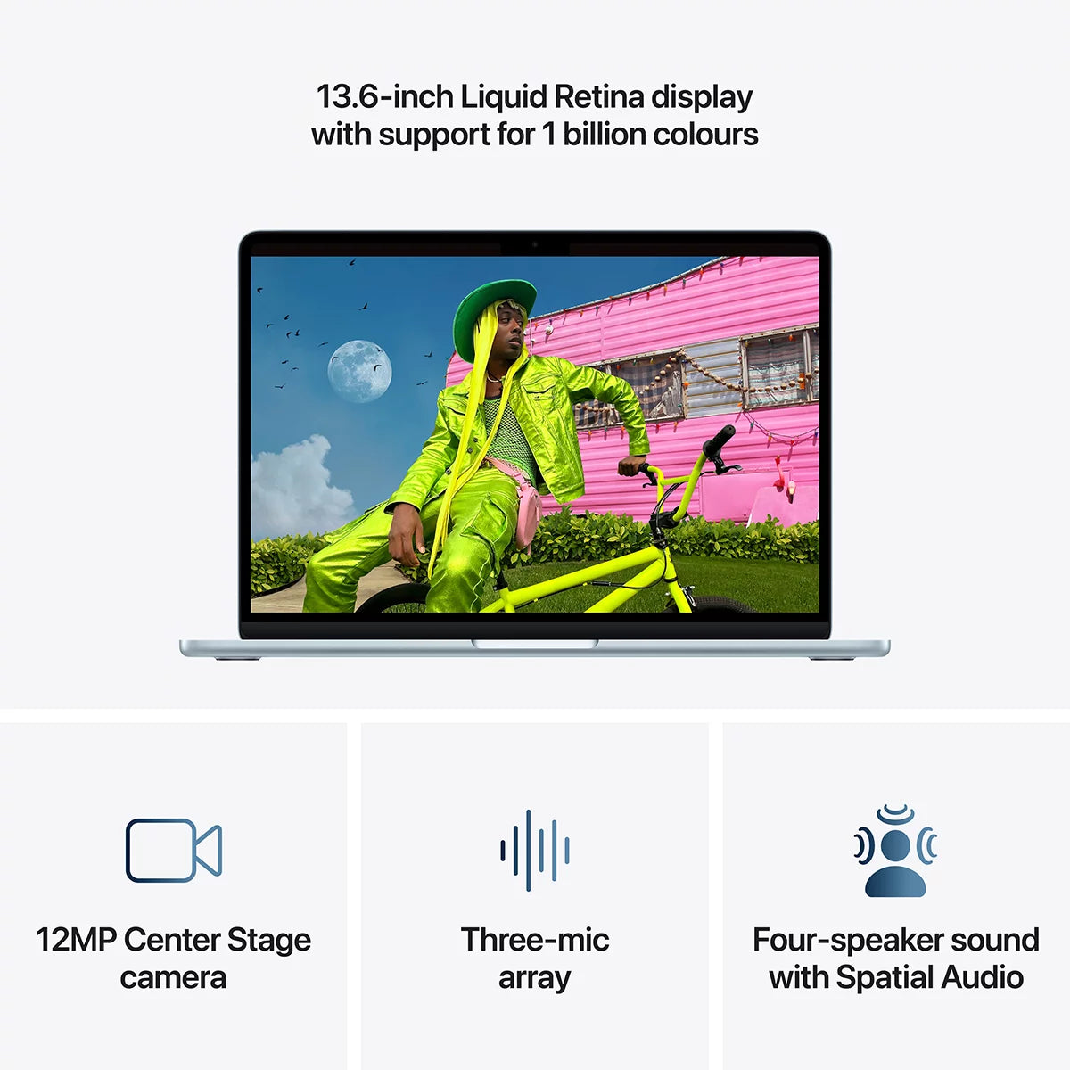 Apple MacBook Air 2026, Apple M5 Chip, 16GB RAM, 1TB SSD, 13 Inch