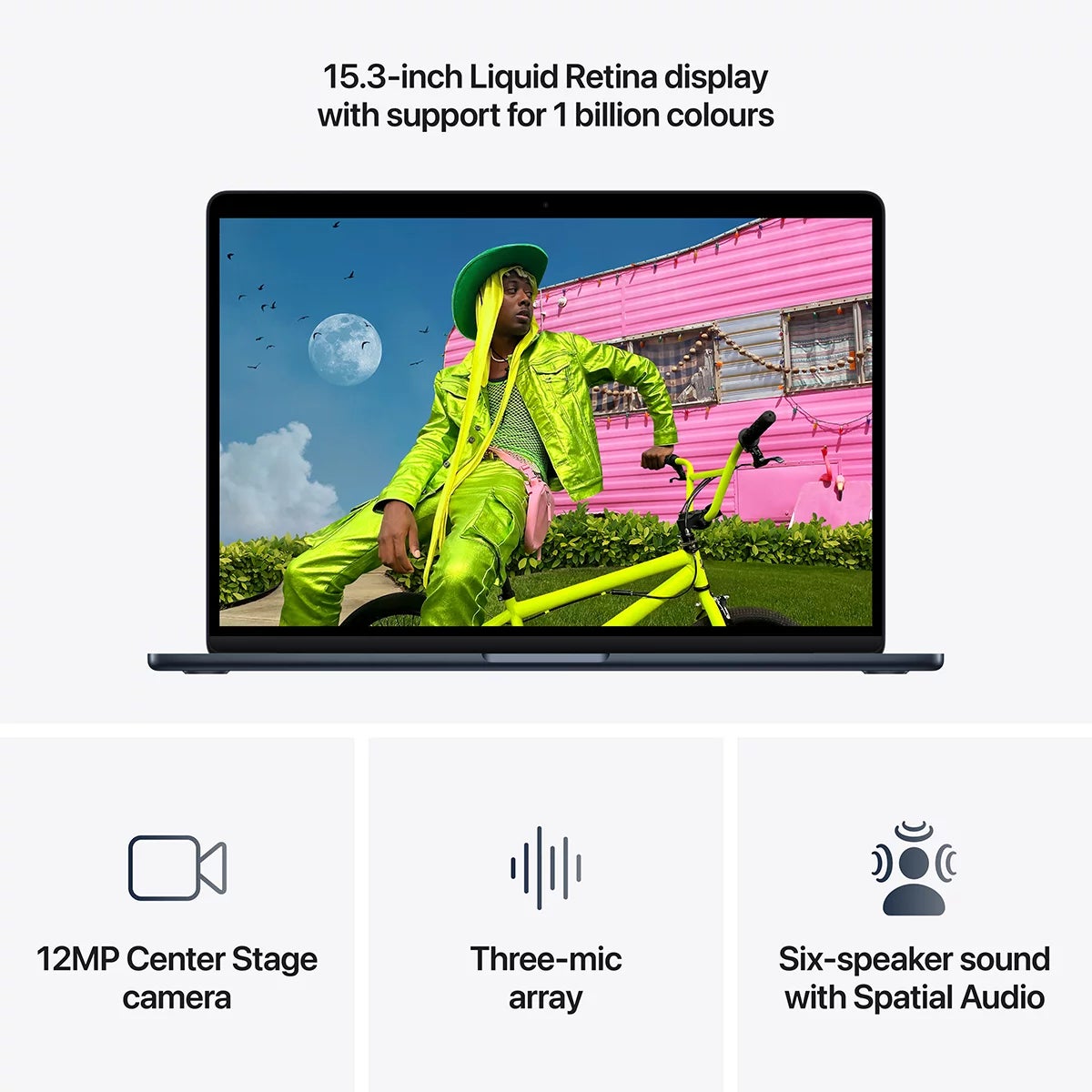 Apple MacBook Air 2026, Apple M5 Chip, 24GB RAM, 1TB SSD, 15 Inch, view 37