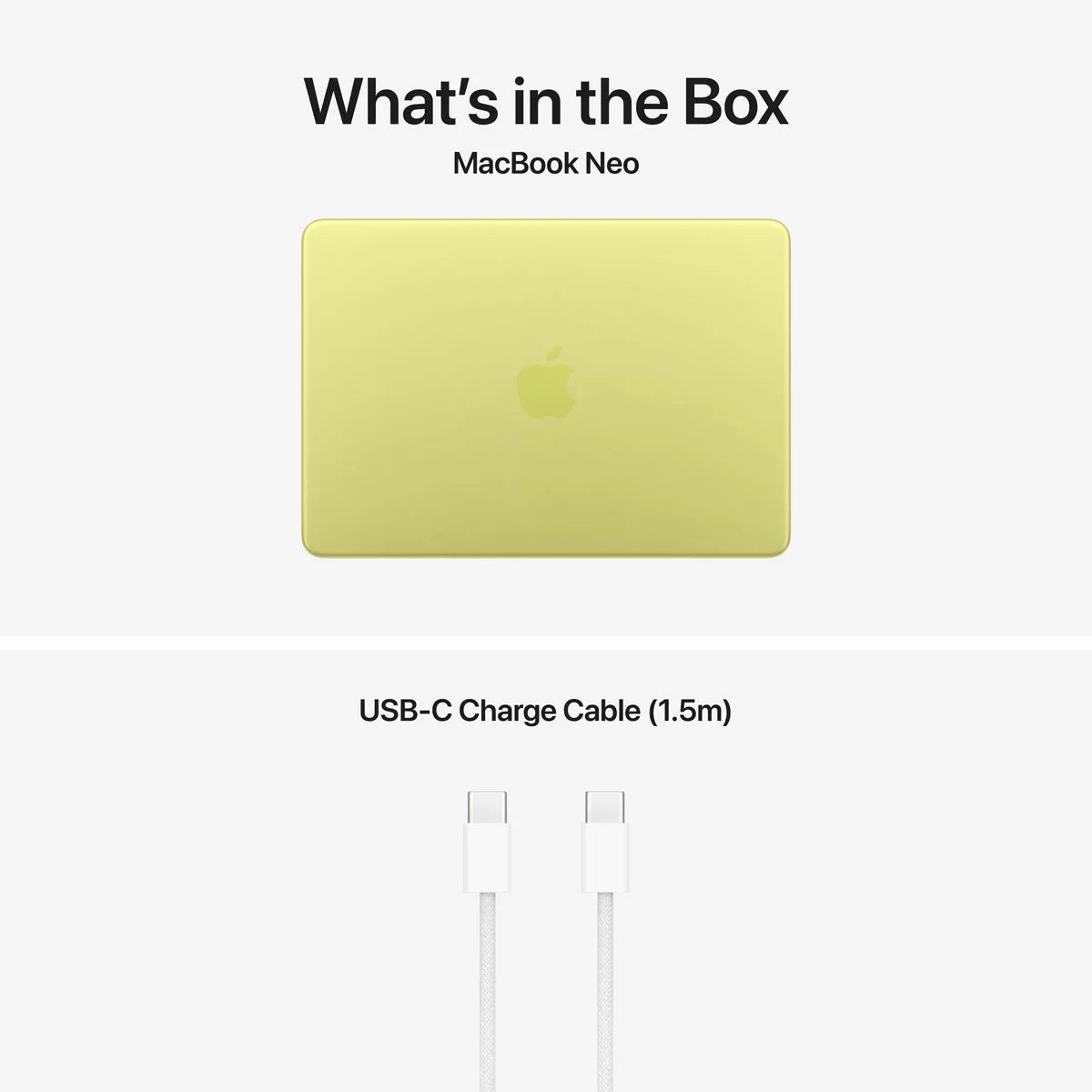 Apple 13-inch MacBook Neo, Apple A18 Pro chip 6‑core CPU and 5‑core GPU, 8GB