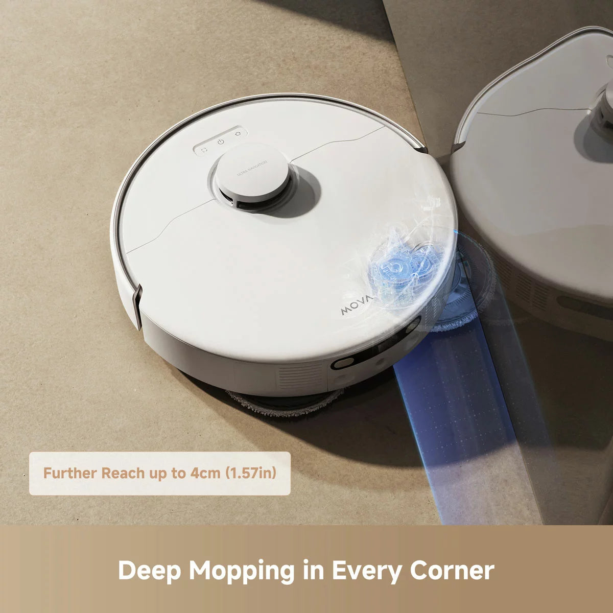 MOVA P50 Ultra Robot Vacuum & Mop, RLP23SE