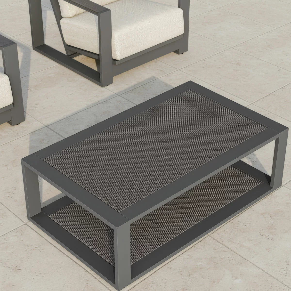 Foremost Milan 4 Piece Deep Seating Patio Set + Cover
