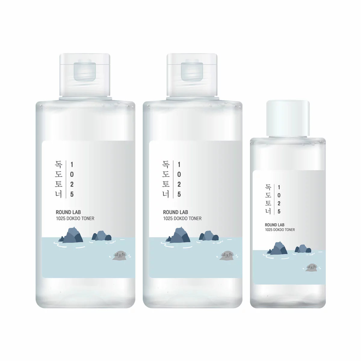 Round Lab 1025 Dokdo Toner, 2 x 200ml + 100ml