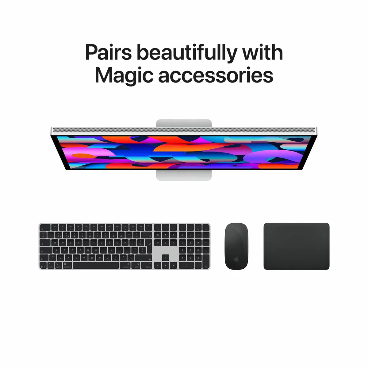 Apple Studio Display, 27 Inch Retina 5K Monitor, Standard Glass, Tilt Adjustable Stand, MFEY4B/A, view 6