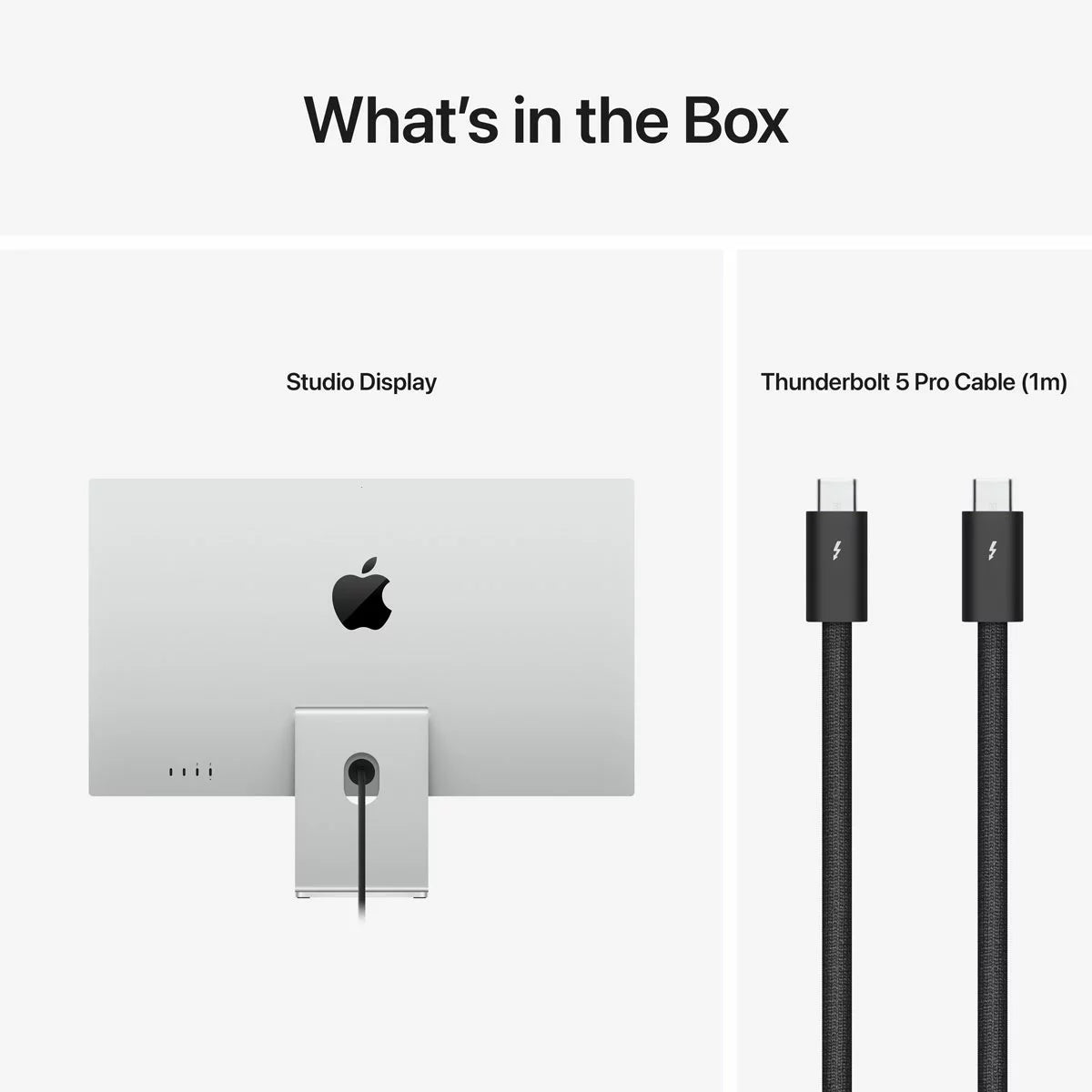 Apple Studio Display, 27 Inch Retina 5K Monitor, Standard Glass, Tilt Adjustable Stand, MFEY4B/A, view 8