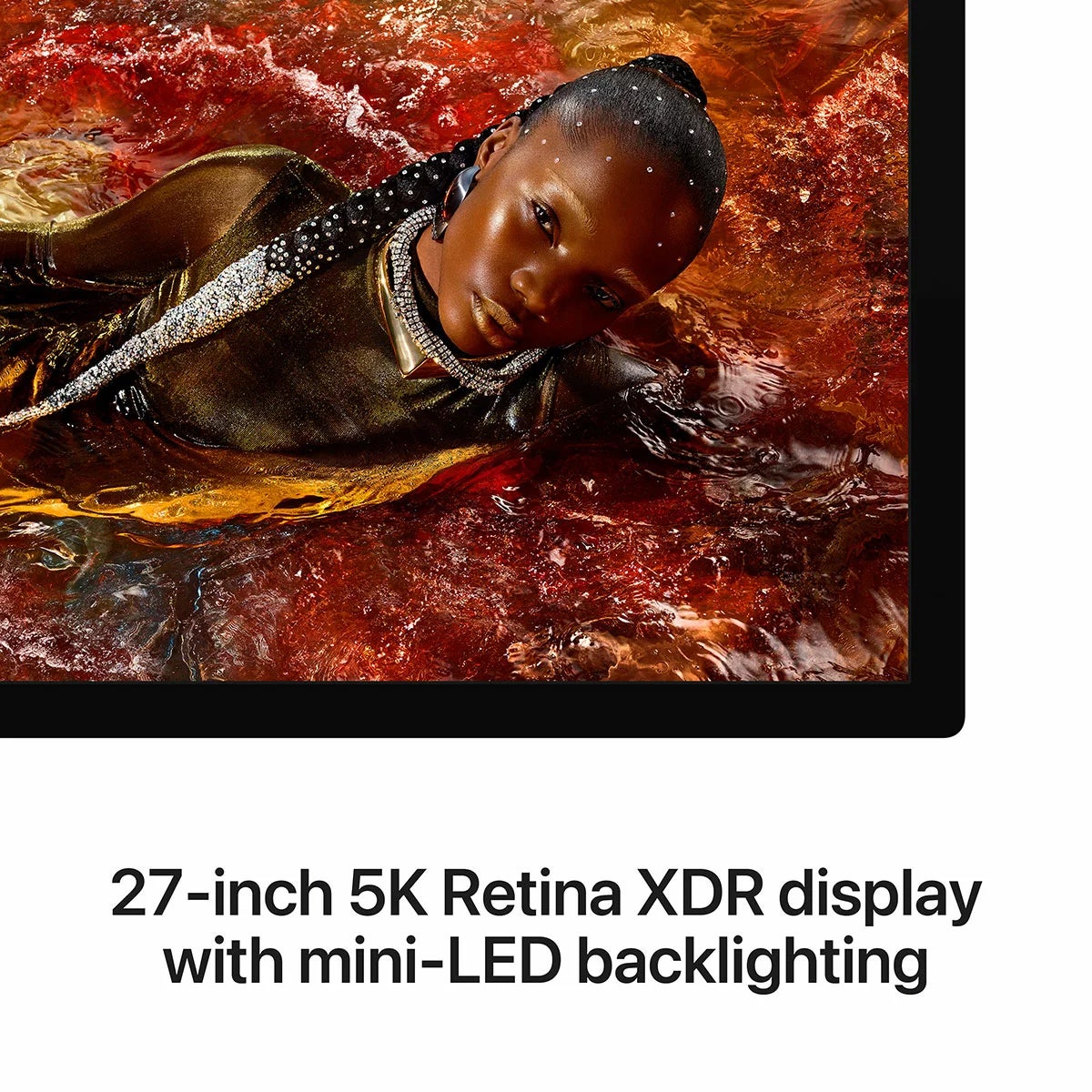 Apple Studio Display XDR, 27 Inch Retina 5K Monitor, Nano-texture Glass, Tilt and Height Adjustable Stand, MFEP4B/A, view 3