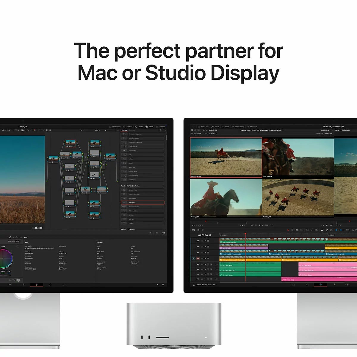 Apple Studio Display XDR, 27 Inch Retina 5K Monitor, Nano-texture Glass, Tilt and Height Adjustable Stand, MFEP4B/A, view 6