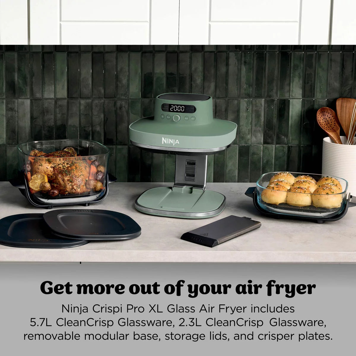 Ninja CRISPi PRO 5-in-1 Glass Air Fryer