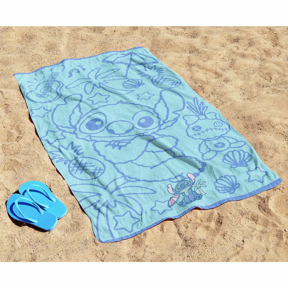 Disney Stitch Children's Beach Towel