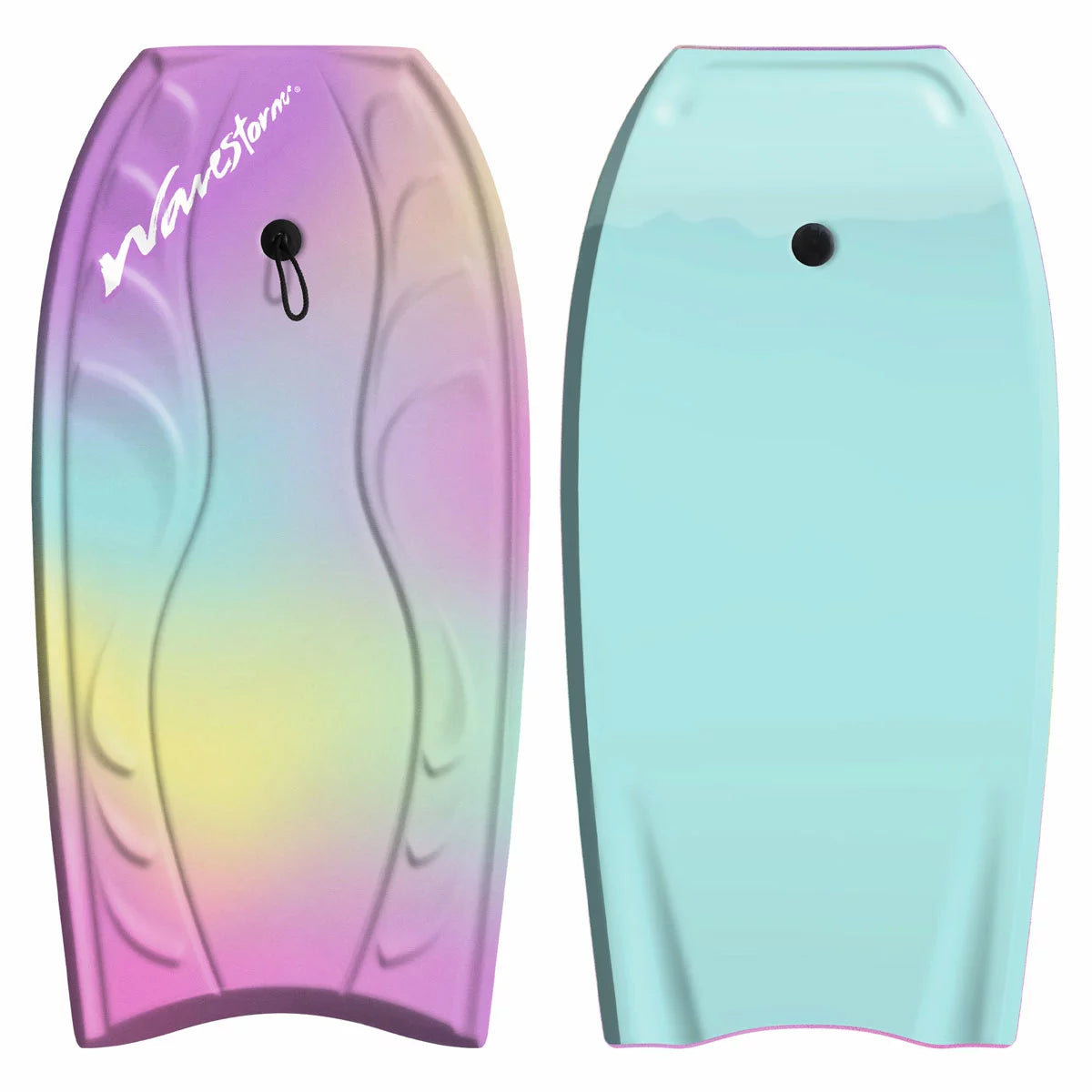 Wavestorm 40" Bodyboard with Coiled Leash In Lavender