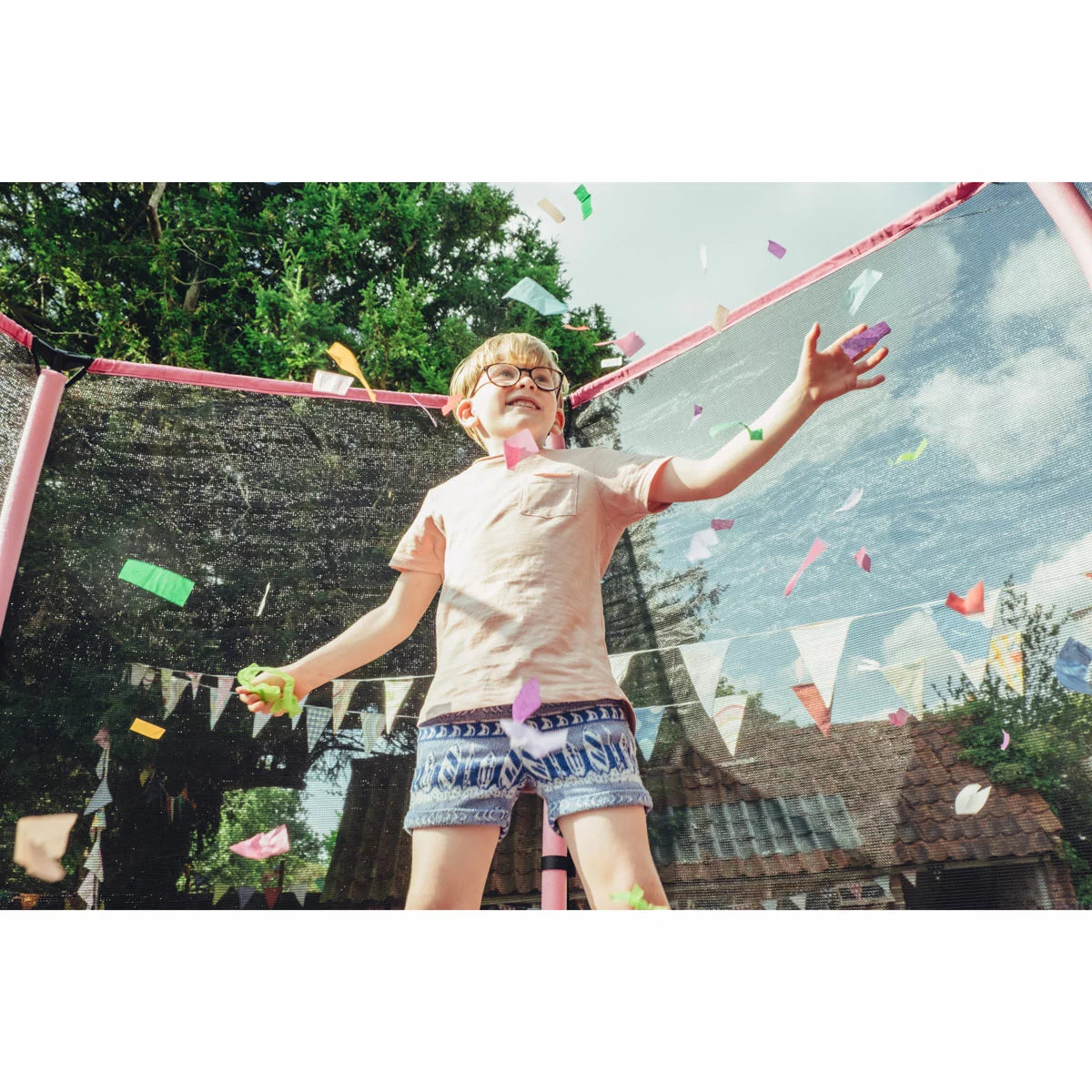 Plum Shapes 7ft Springsafe Trampoline in Two Colours