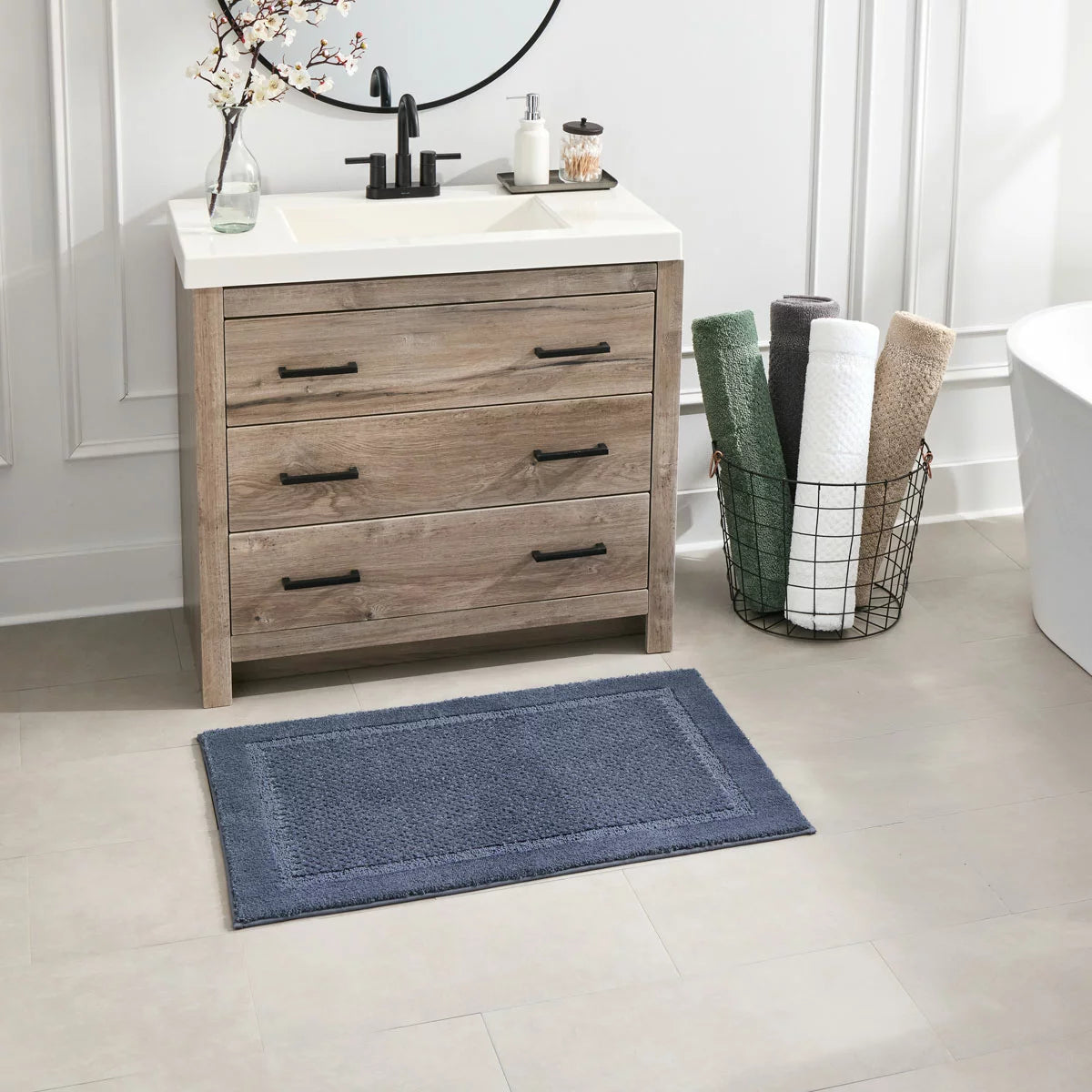 Grandeur Bath Mat, 60 x 91 cm