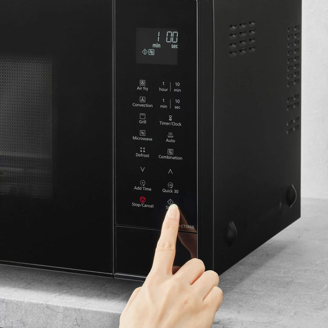 Panasonic NN-CT56RBBPQ 27L 4-in-1 Combination Microwave in Black