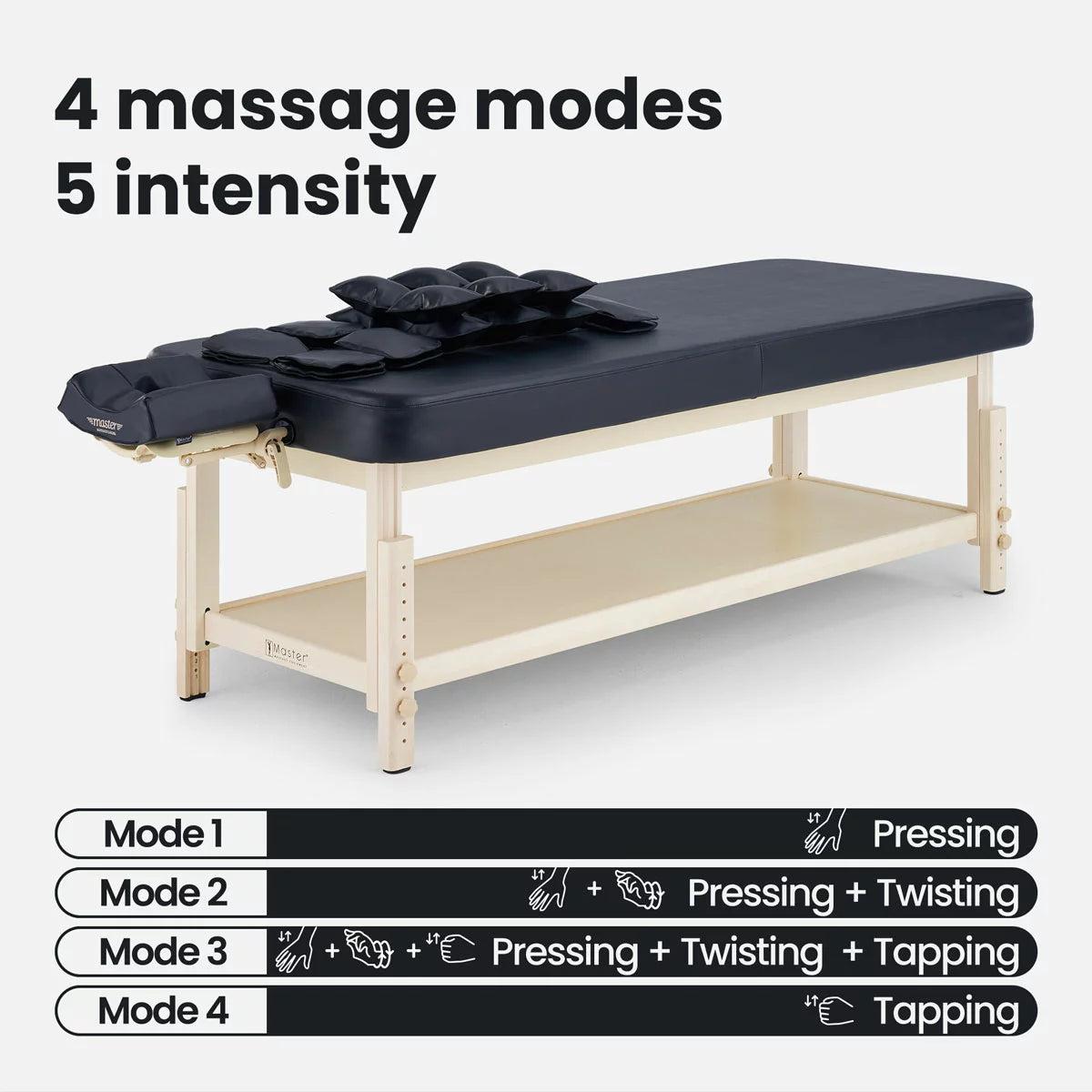 Master Massage AirMaster 76cm Airwave Massage Table in 2 Designs