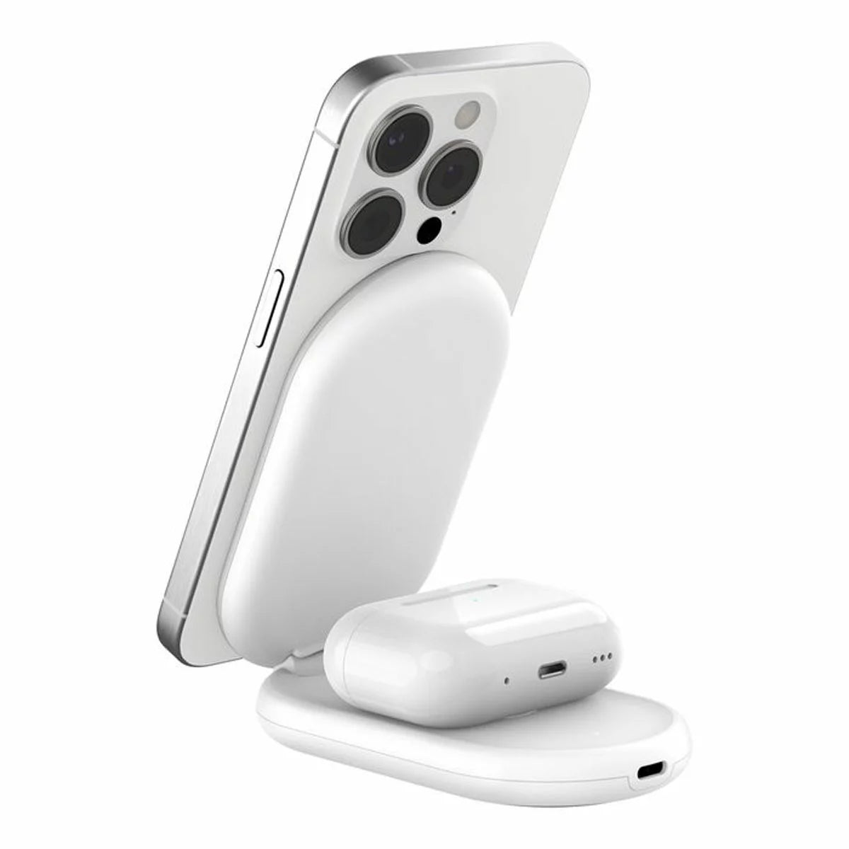 Belkin 2-in-1 Magnetic Foldable Wireless Charger with Qi2 15W