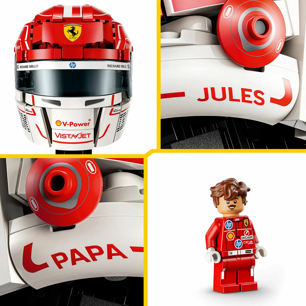 LEGO Editions Vehicles F1 Helmet Assortment - Models 43014 / 22 (14+ Years)