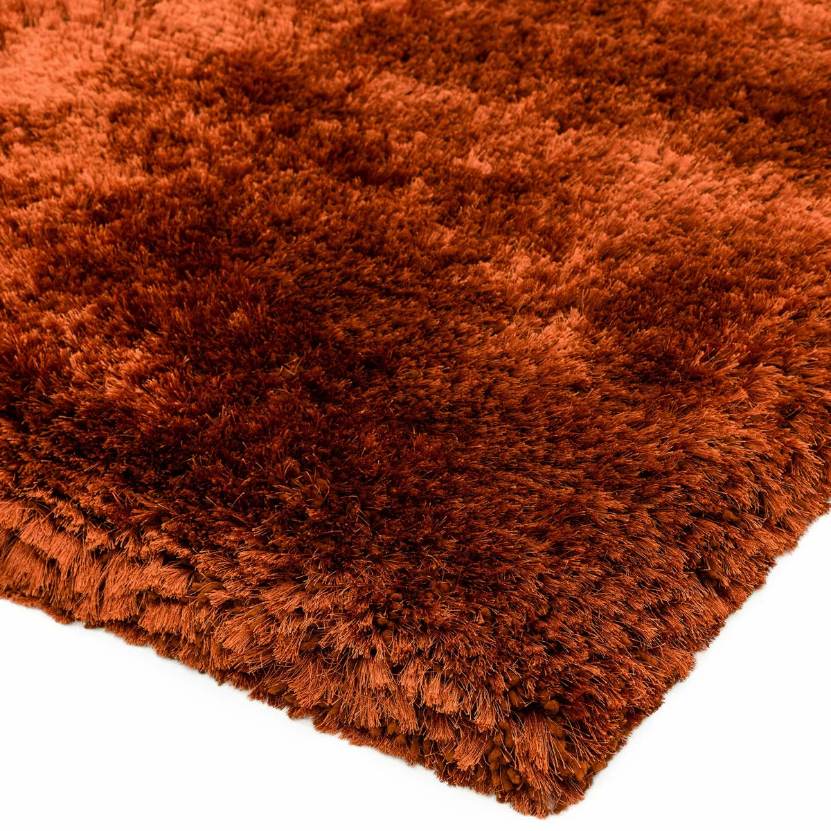 Plush Rust Rug, in 2 Sizes