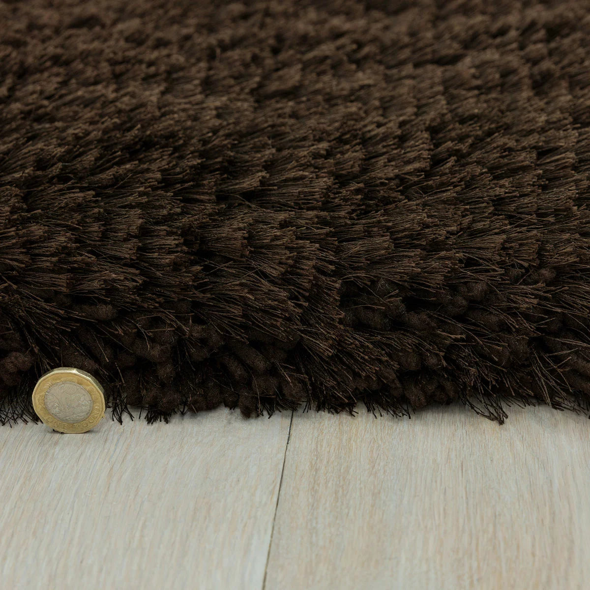 Plush Chocolate Rug, in 2 Sizes
