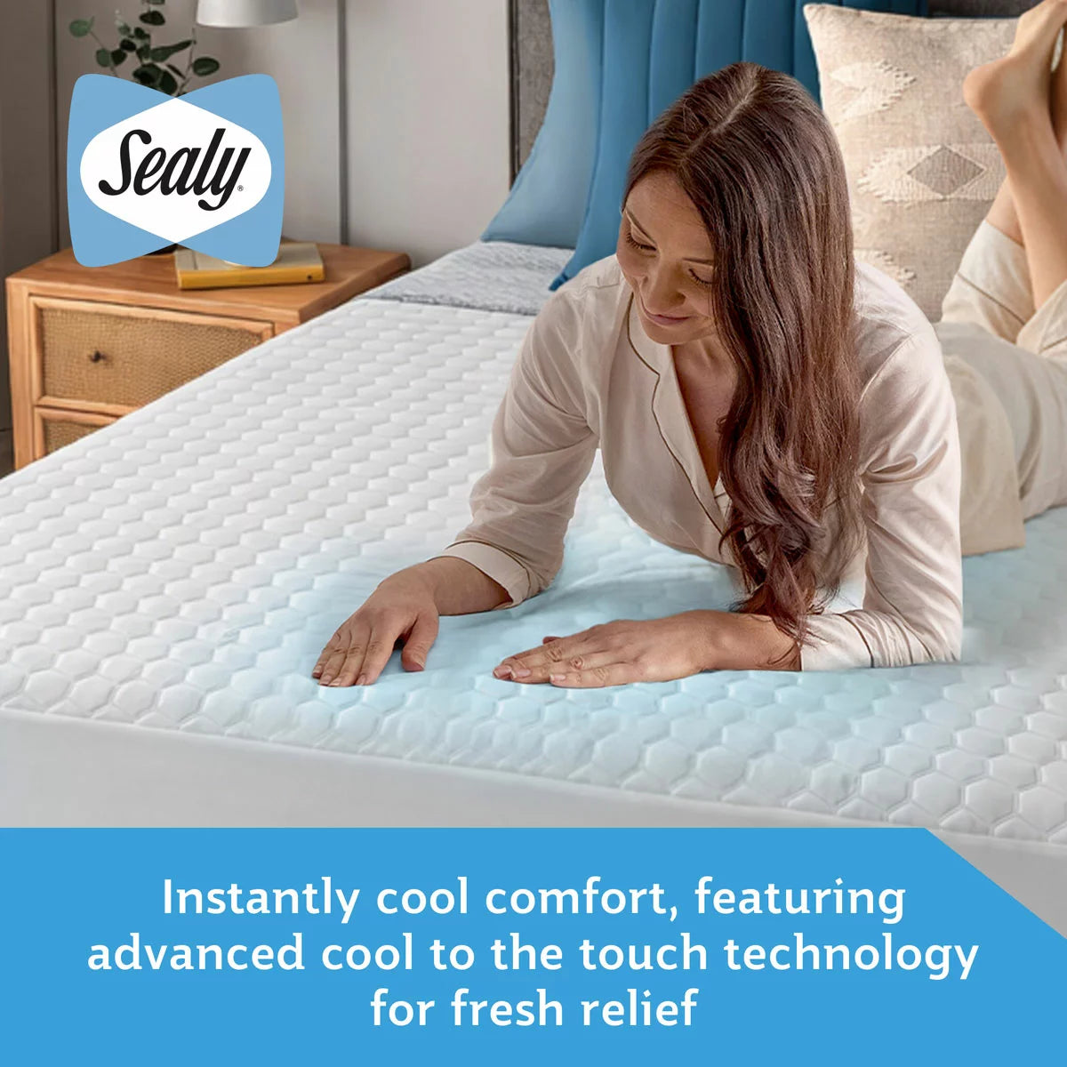 Sealy Advance Cool Mattress Protector, in 2 Sizes