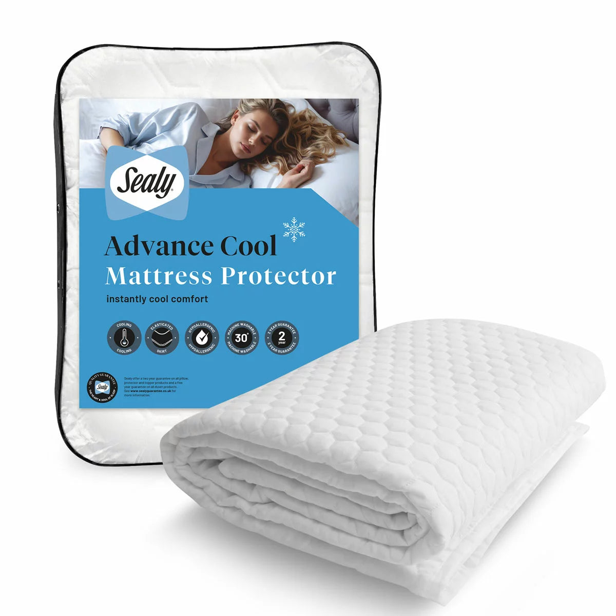 Sealy Advance Cool Mattress Protector, in 2 Sizes