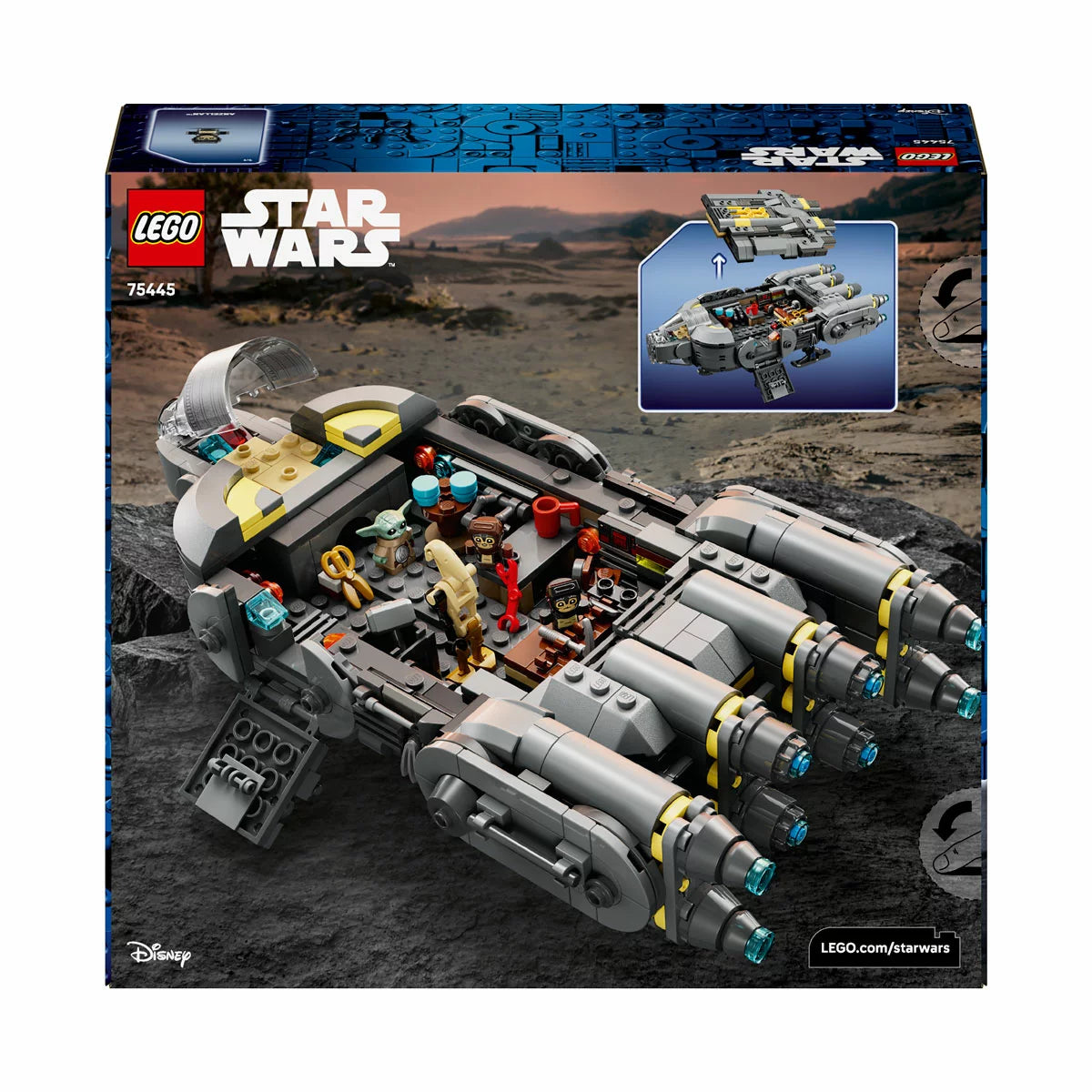 LEGO Star Wars Anzellan Starship - Model 75445 (9+ Years)