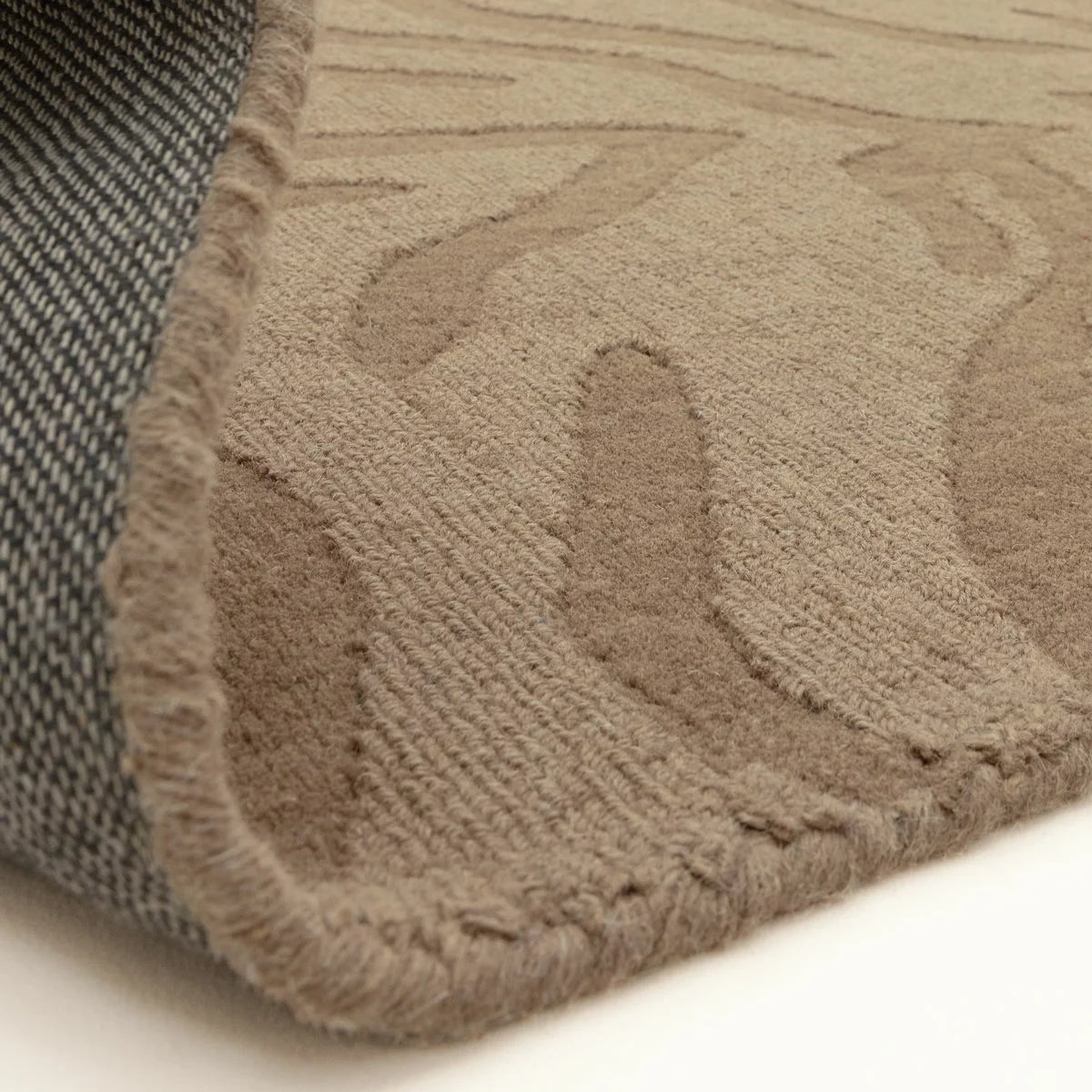 Tigra Animal Print Mocha Rug, in 3 Sizes
