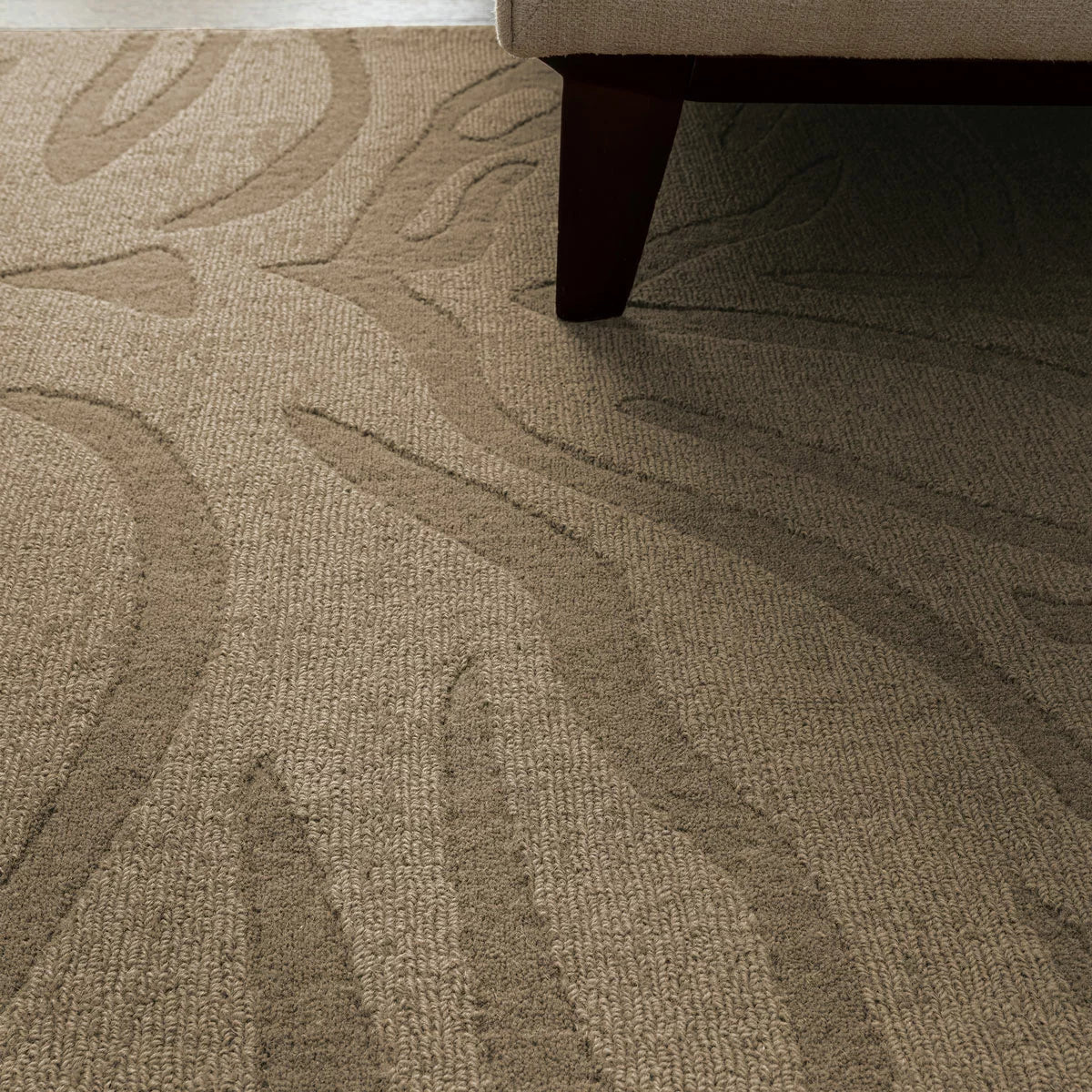 Tigra Animal Print Mocha Rug, in 3 Sizes