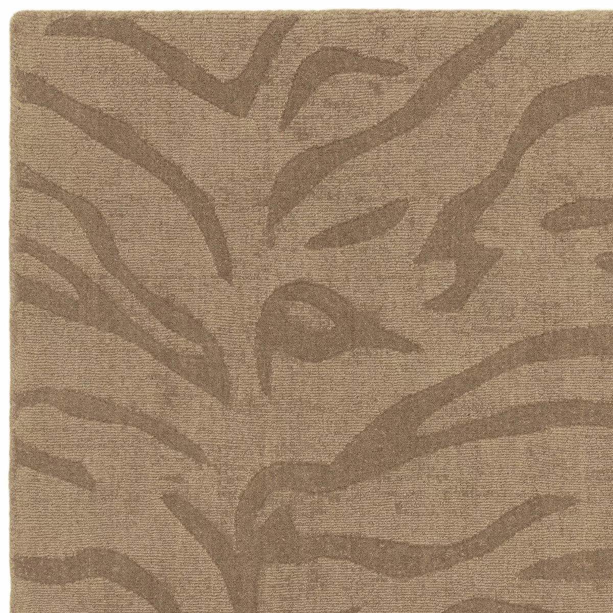 Tigra Animal Print Mocha Rug, in 3 Sizes