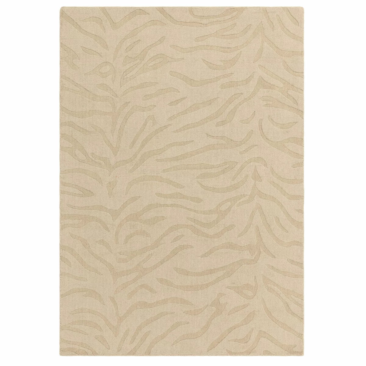 Tigra Animal Print Natural Rug, in 3 Sizes