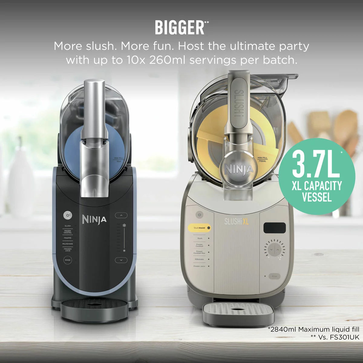 Ninja FS601UKBR SLUSHi XL Frozen Drink Maker in Mocha