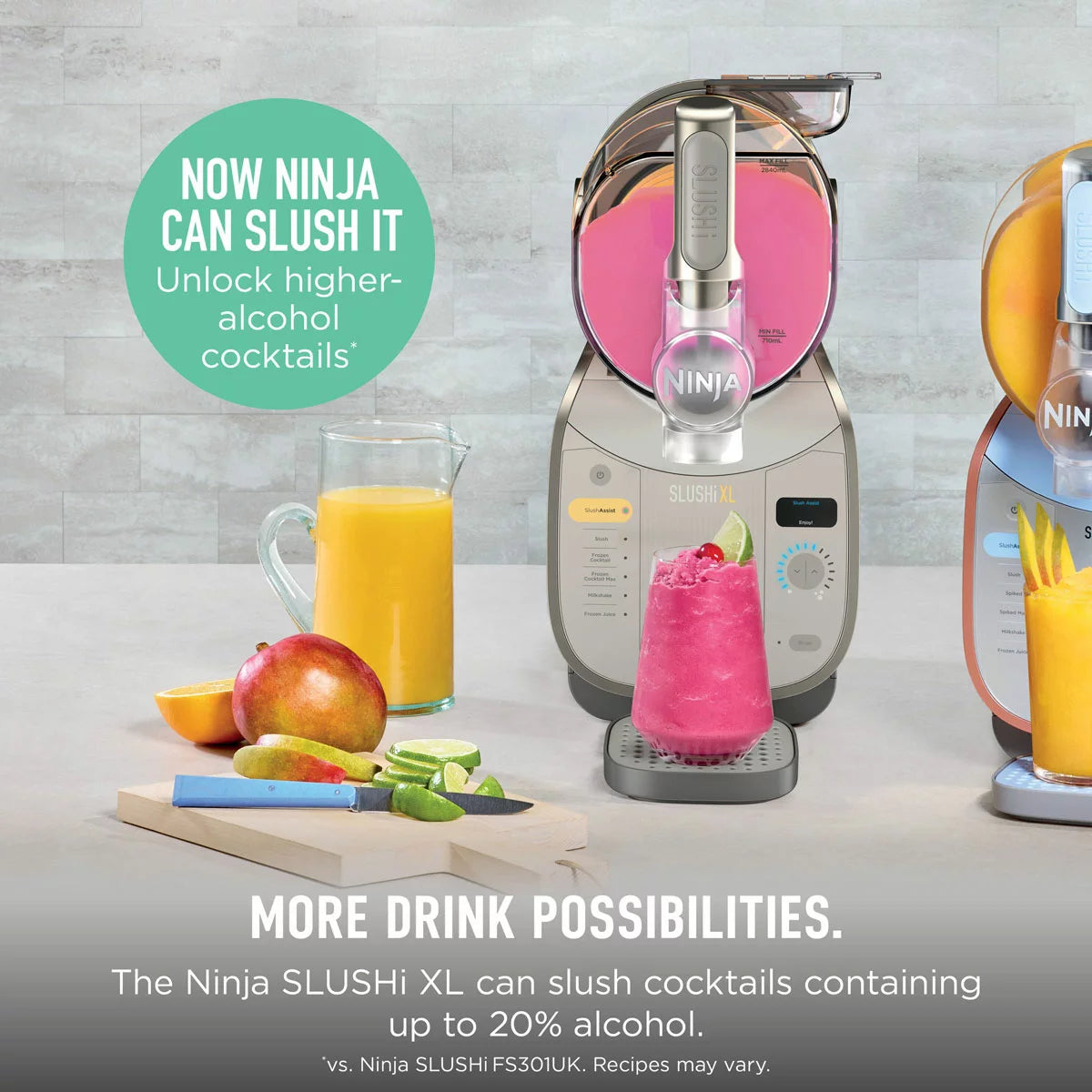 Ninja FS601UKBR SLUSHi XL Frozen Drink Maker in Mocha