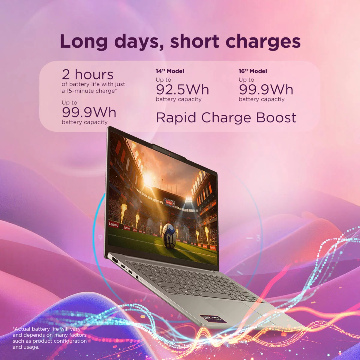 Lenovo IdeaPad Slim 5 Copilot +, AMD Ryzen AI 7, 16GB RAM, 512GB SSD, 16 Inch
