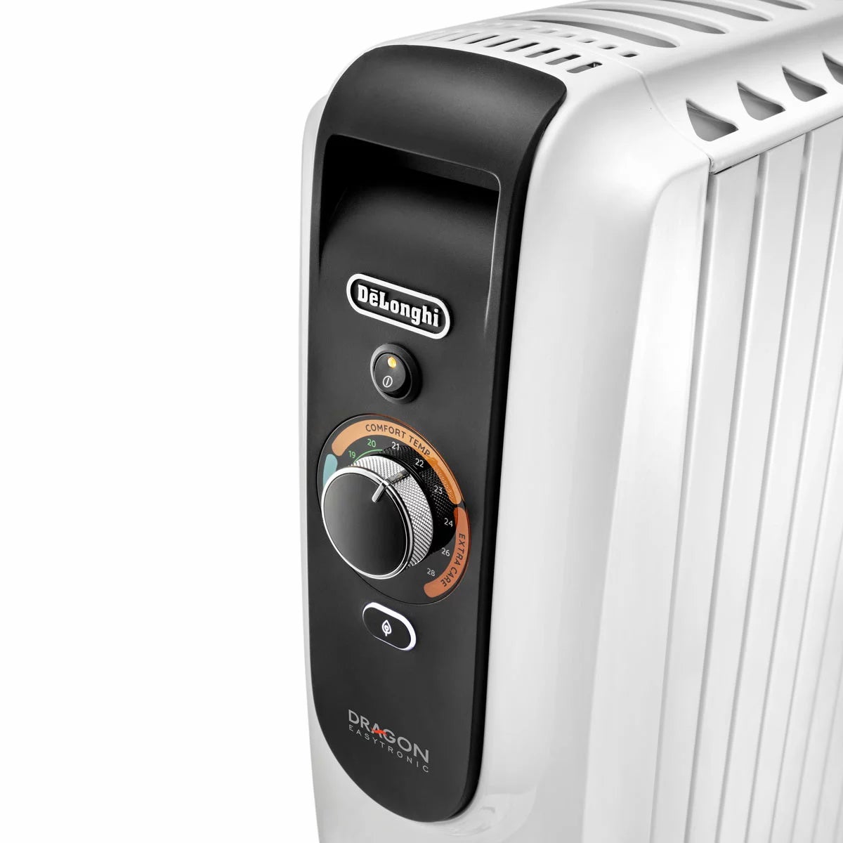 De'Longhi TRD5082T Dragon Oil Filled Radiator in White, view 2