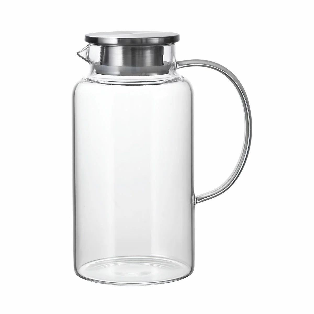 King Crystal Pitcher and Glass Set, 5 Piece