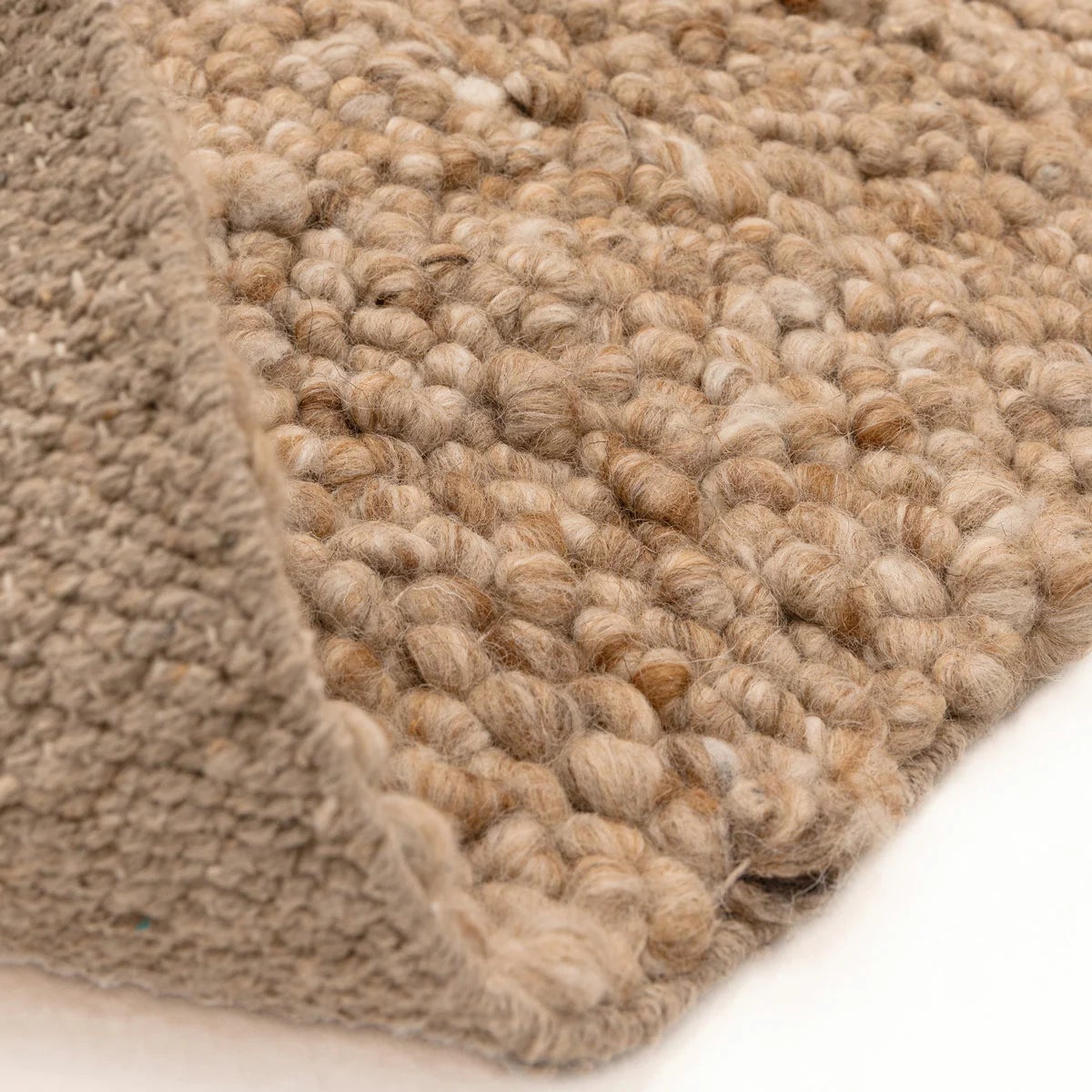 Adler Bouclé Wool Honey Rug, in 3 Sizes, view 6
