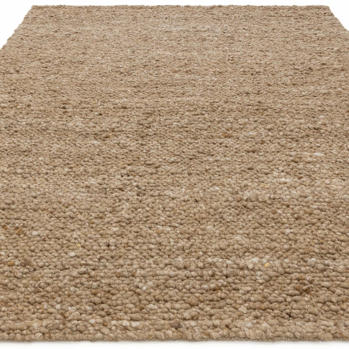 Adler Bouclé Wool Honey Rug, in 3 Sizes, view 4