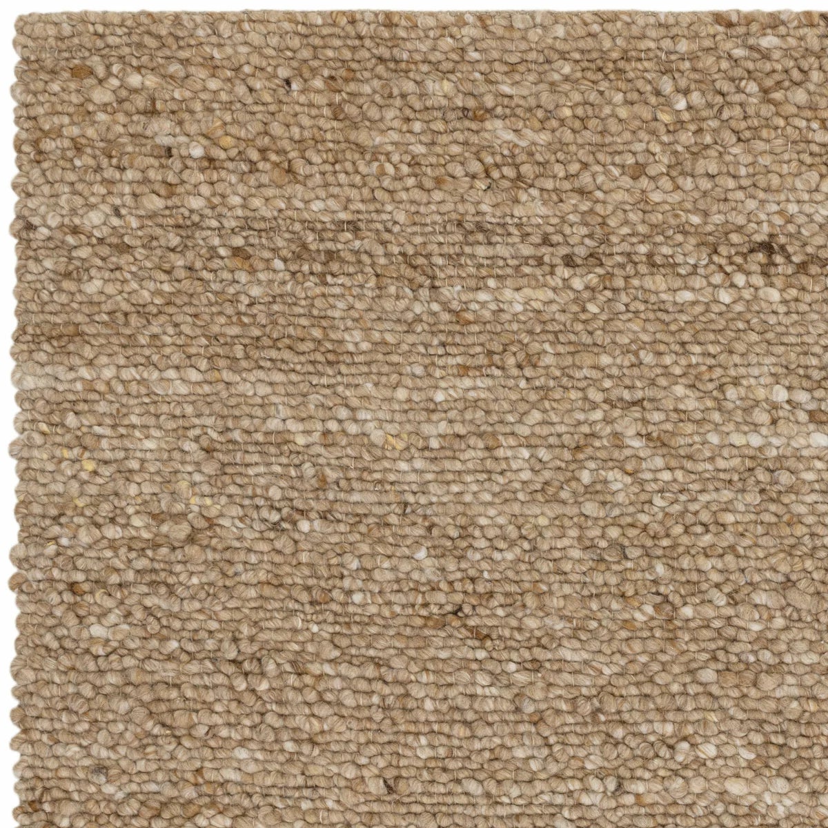 Adler Bouclé Wool Honey Rug, in 3 Sizes, view 5