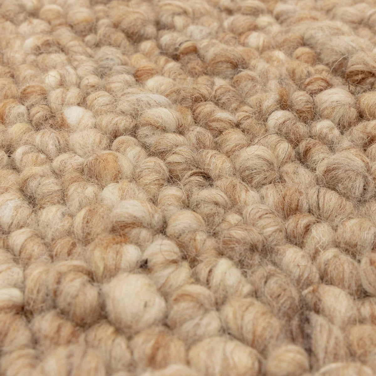 Adler Bouclé Wool Honey Rug, in 3 Sizes, view 7