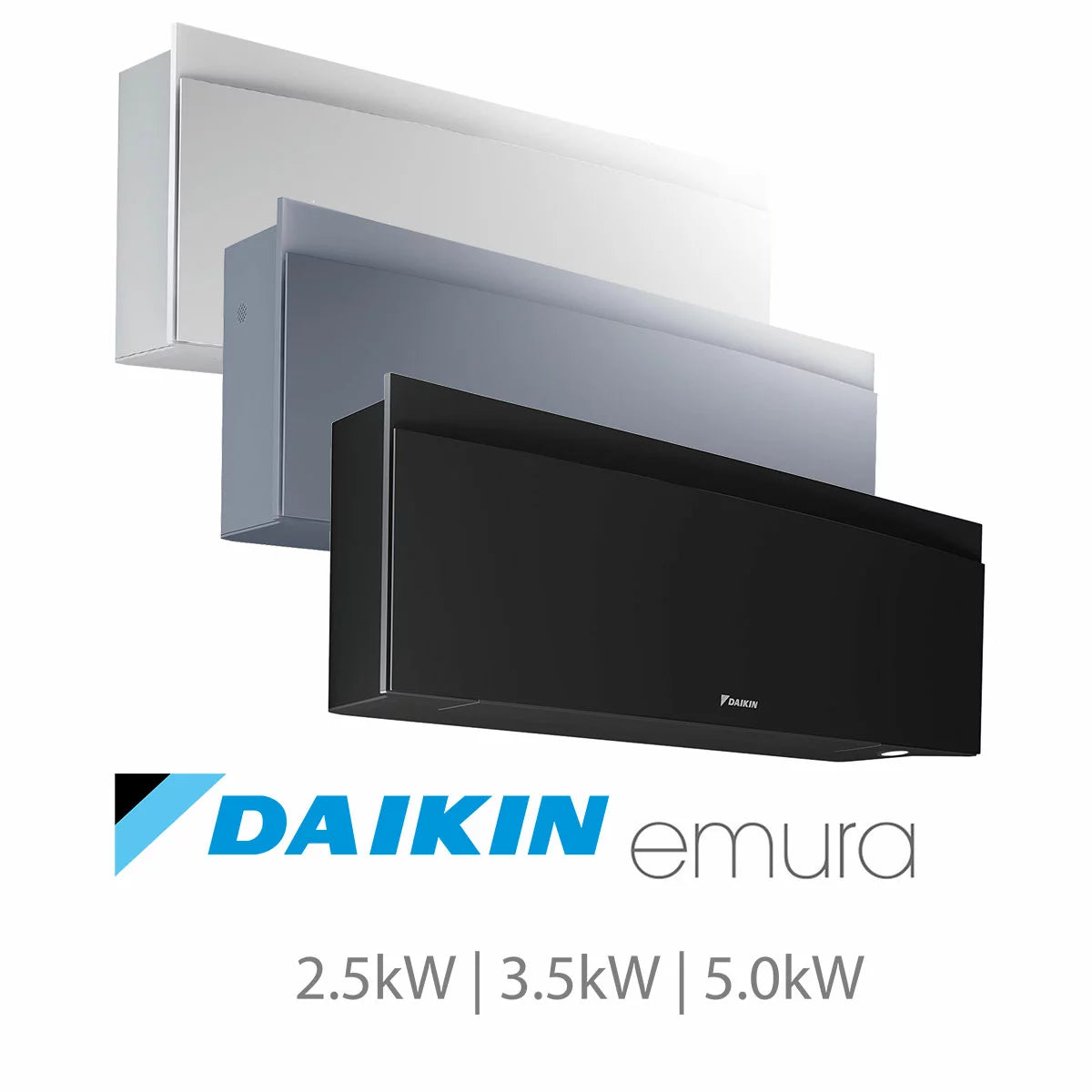 Installed Daikin Emura Single Split Air Conditioning Unit for Commercial Use