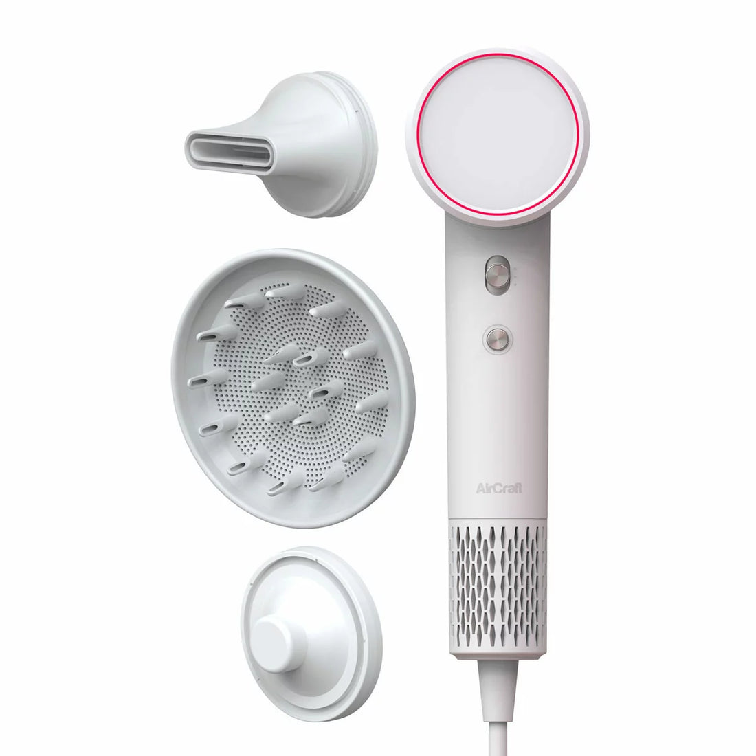 AirCraft Airmotion High Speed Ionic Hair Dryer With Heat Control & Diffuser in 3