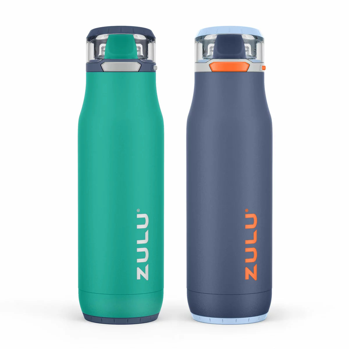 Zulu Stainless Steel Water Bottle 511ml, 2 Pack Sets