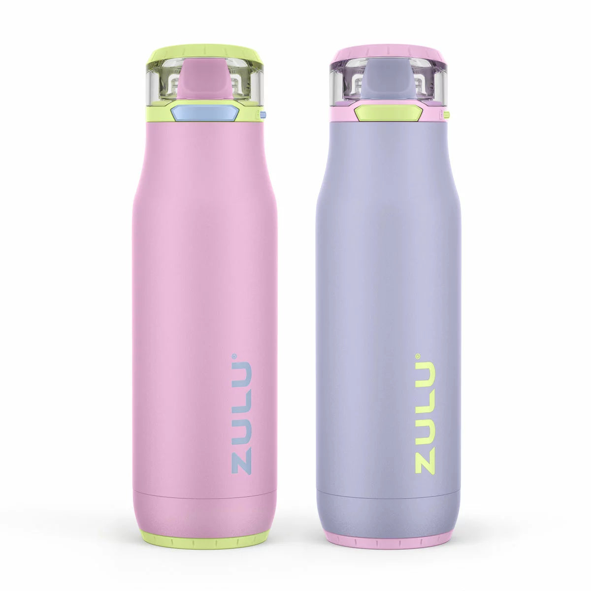 Zulu Stainless Steel Water Bottle 511ml, 2 Pack Sets