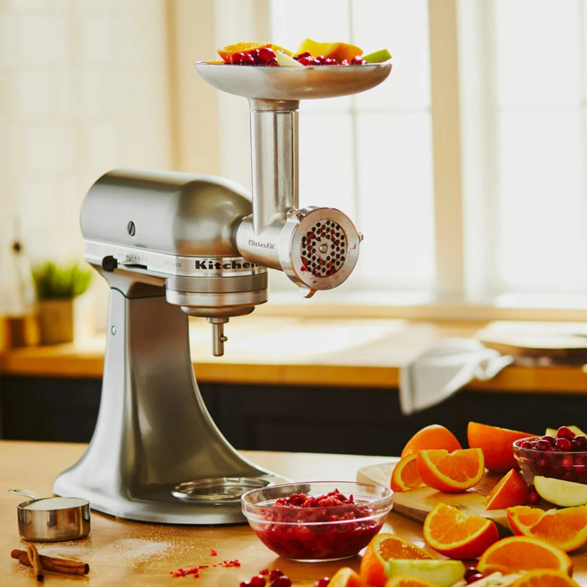 KitchenAid 5KSMMGA Meat Grinder & Sausage Stuffer Set