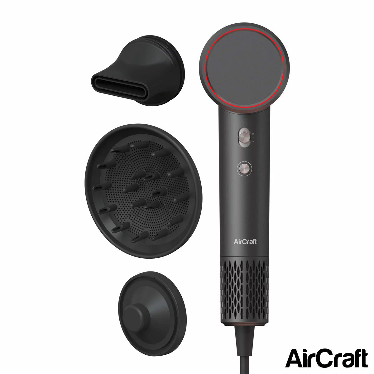 AirCraft Airmotion High Speed Ionic Hair Dryer With Heat Control & Diffuser in 3