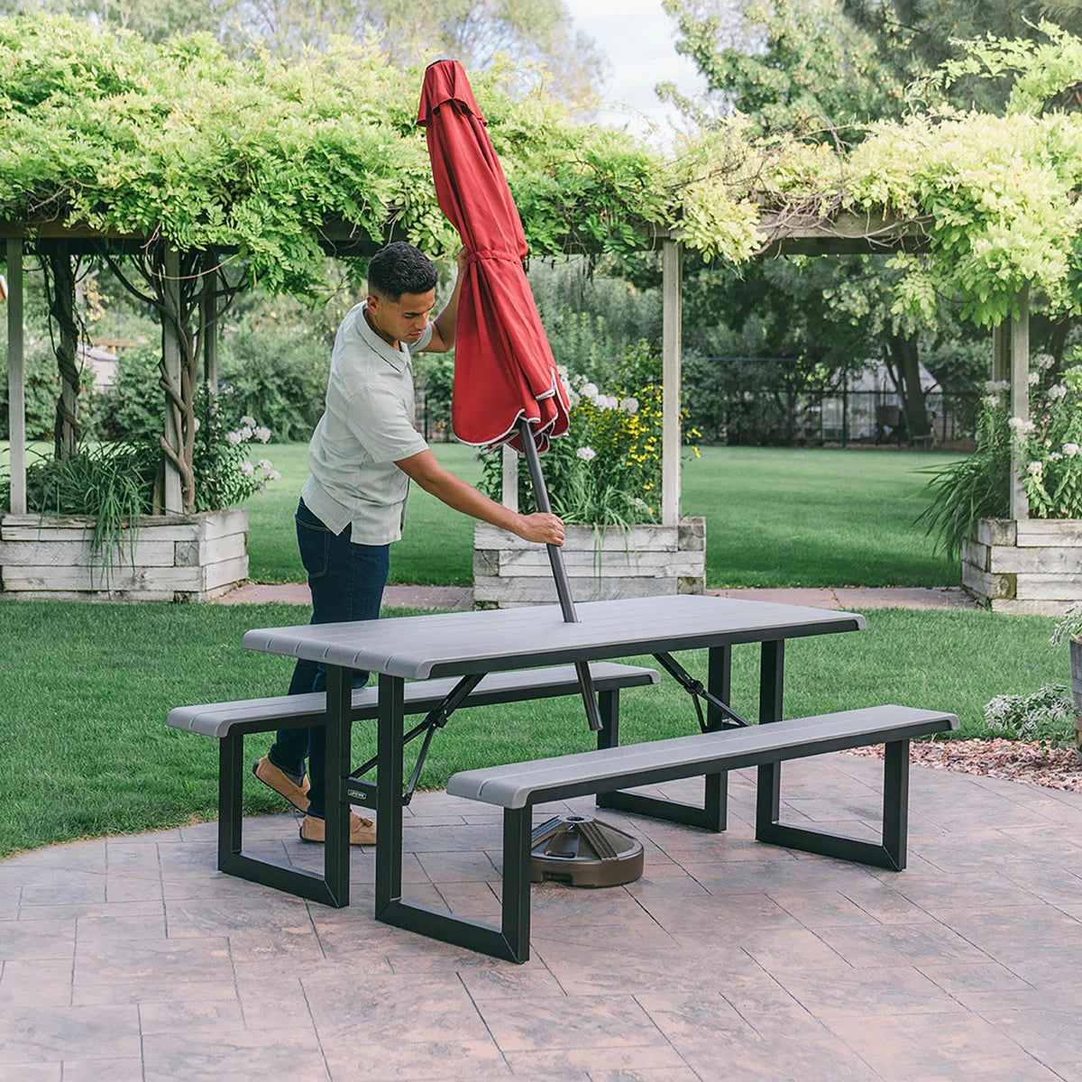 Lifetime 6ft (1.83m) Folding Picnic Table - Model 60481