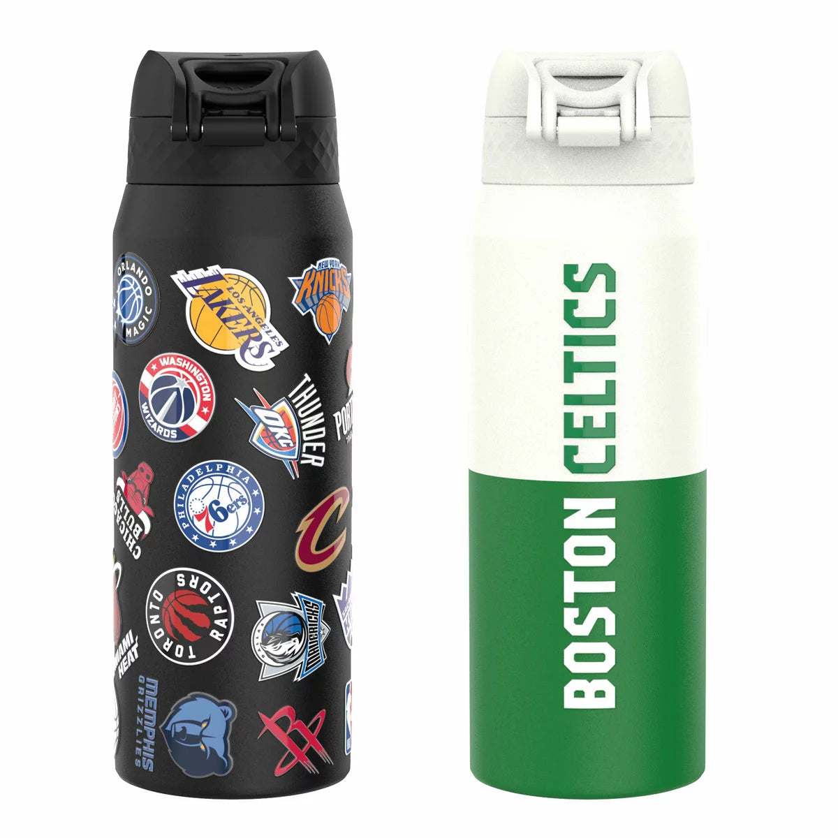 Ion8 NBA Insulated Steel Water Bottle 750ml, 2 Pack in 4 Sets