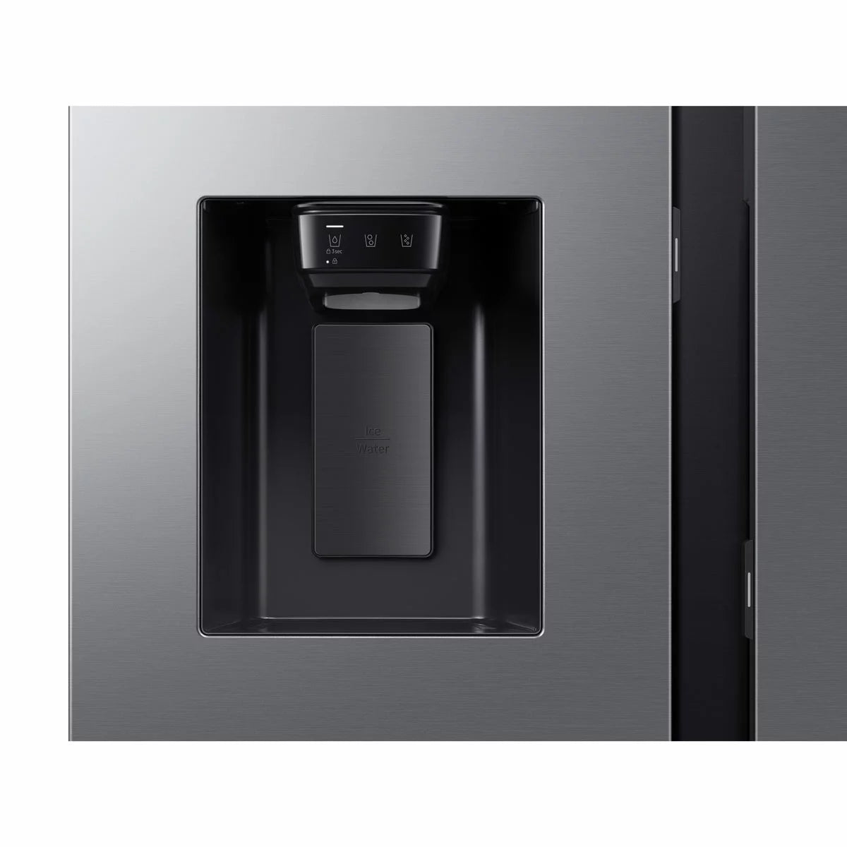 Samsung Series 9 RS90F64EDTEU Side by Side Fridge Freezer, D Rated in Silver