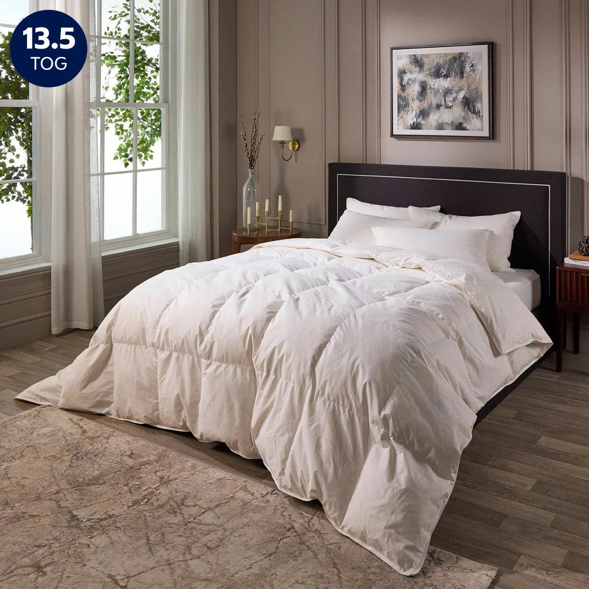 Snuggledown Hotel Signature Goose Feather & Down All Seasons 13.5 Tog Duvet
