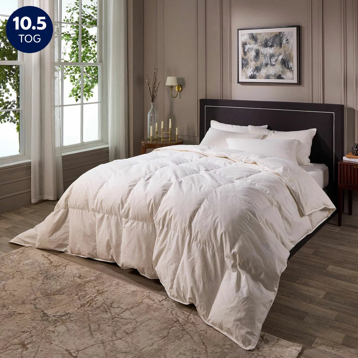 Snuggledown Hotel Signature Goose Feather & Down 10.5 Tog Duvet, In 3 Sizes