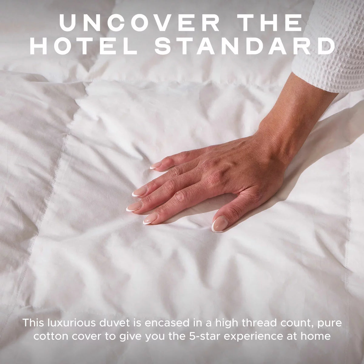 Snuggledown Hotel Signature Goose Feather & Down 10.5 Tog Duvet, In 3 Sizes
