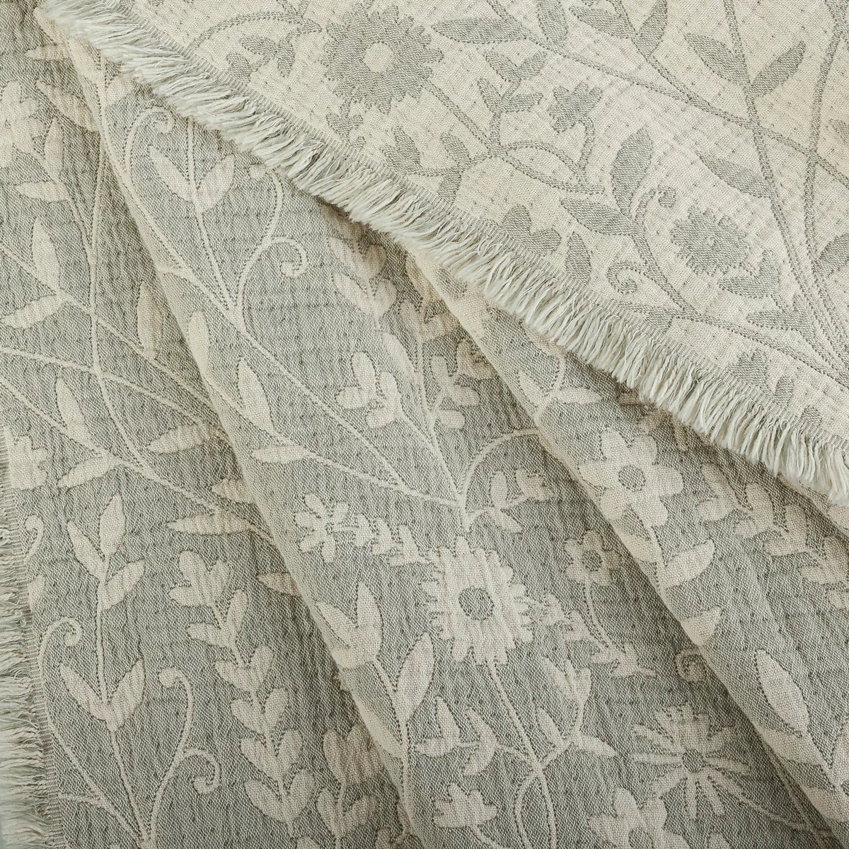 Life Comfort Reversible 100% Cotton Gauze Throw, 127 x 162 cm